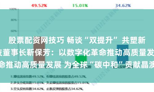 股票配资网技巧 畅谈“双提升” 共塑新质生产力丨晶澳科技董事长靳保芳：以数字化革命推动高质量发展 为全球“碳中和”贡献晶澳力量